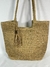 BOLSA DE PALHA COM ALÇA DUPLA E DETALHES EM TASSEL - comprar online