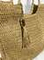 BOLSA DE PALHA COM ALÇA DUPLA E DETALHES EM TASSEL na internet