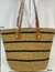 BOLSA DE PRAIA LISTRADA EM PALHA SINTÉTICA - comprar online