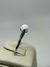 ANEL SOLITARIO C/ PEROLA SHELL (6 MM) / 2 GARRAS - loja online