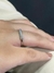 ANEL APARADOR 1 FILEIRA COM 10 ZIRCÔNIA CRISTAL