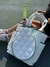 Mochila White and Green Gabriela | Acolchonada para Tenis - tienda online