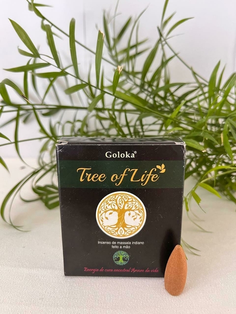 Incenso Goloka Cone Cascata - Tree Of Life - comprar online