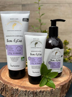 Kit Aromatherapy Vegano –Hidratante corporal 200g, hidratante para mãos 60g e sabonete 250ml na internet