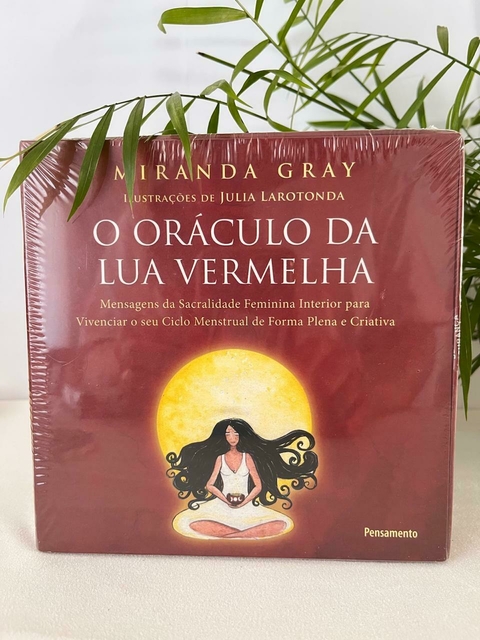 Oráculo da Lua Vermelha kit 41 cartas - comprar online