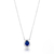 Colar Gota Azul Cravejada - comprar online