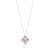 Colar Trevo Rosa e Madripérola - comprar online