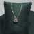 Colar Circulo Rosa Cravejado - comprar online