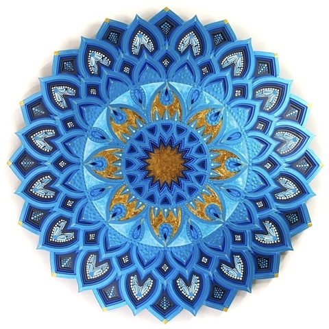 Floral Realeza — 60 cm (Tridimensional) - comprar online