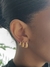Trio Argolas dupla face Lisa/Fosca banho de Ouro - comprar online