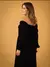 Imagem do Vestido Longo Ciganinha Manga Longa - Flare com Elastex - Elegante e Confortável