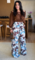 Pantalona Com Forro Estampada - comprar online