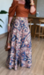Calça Pantalona Estampada - comprar online