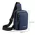 Bolsa "Crossbody" Masculina Casual - loja online