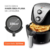 Fritadeira Elétrica Sem Óleo Air Fryer Forno Oven AFON-12L-BI Preta 12L na internet