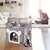 Imagen de Casa Cama Plegable con Rascador