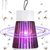 Luminária Lâmpada LED com Alça Repelente Elétrico Armadilha Luz Ultravioleta - Dzvargas
