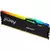 Memoria Ram Kingston Fury Beast Ddr5 / 8Gb / 5200Mhz / Rgb - Preto (Kf552c40bba-8) - Unica Computadores