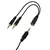 Imagem do Fone De Ouvido Headset Office Hb300 Driver 30Mm C/ Cabo P2/P3 3.5Mm - Phb300