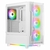 Gabinete Gamer Gamdias Athena M6 Wh Argb, Mid Tower, Vidro Temperado, Atx, White, Sem Fonte, Sem Fan - comprar online