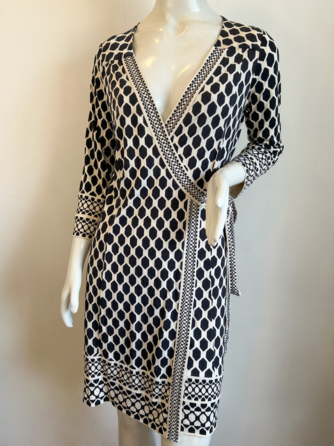 VESTIDO ESTAMPADO TRANSPASSADO - comprar online