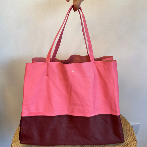 BOLSA CABAS BICOLOR - comprar online