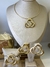 Conjunto 3 elos ê zircônia