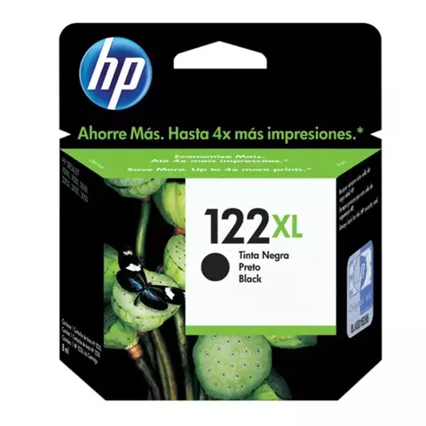 CARTUCHO HP 122XL PRETO ORIGINAL CH563HB