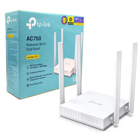ROTEADOR TP-LINK DUAL AC750 ARCHER C21