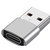 ADAPTADOR TYPE C FEMEA P/ USB MACHO AD06