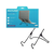 SUPORTE ERGO P/ NOTEBOOK AC376 MULTILASE