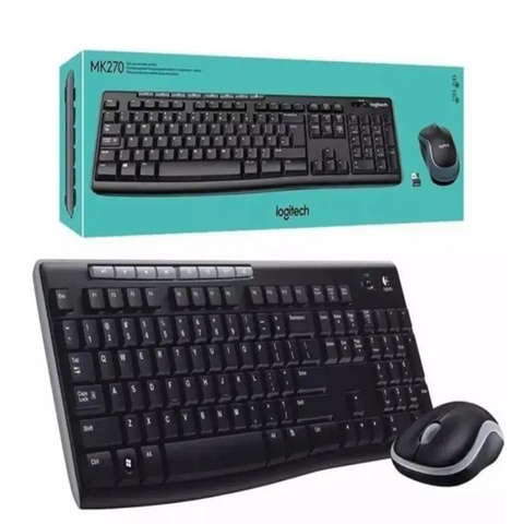 TECLADO + MOUSE S/FIO MK295 LOGITECH