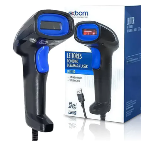 LEITOR CODIGO BARRAS USB LCB-150 GLOBAL