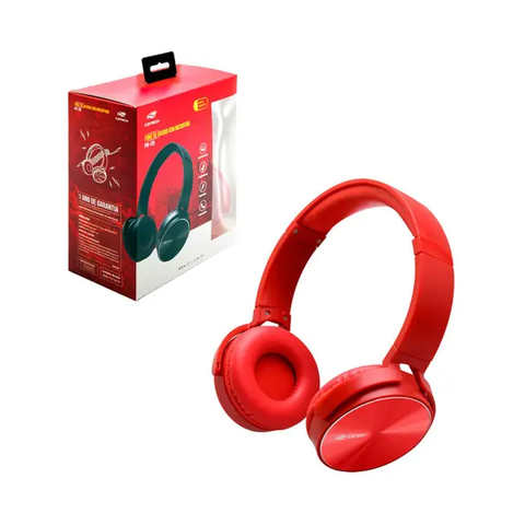 FONE C/MIC DOBRAVEL PH-110RD VERMELHO C3