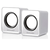 CAIXA DE SOM 3W BRANCO SP199 MULTILASER