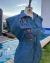 Vestido bordado en internet