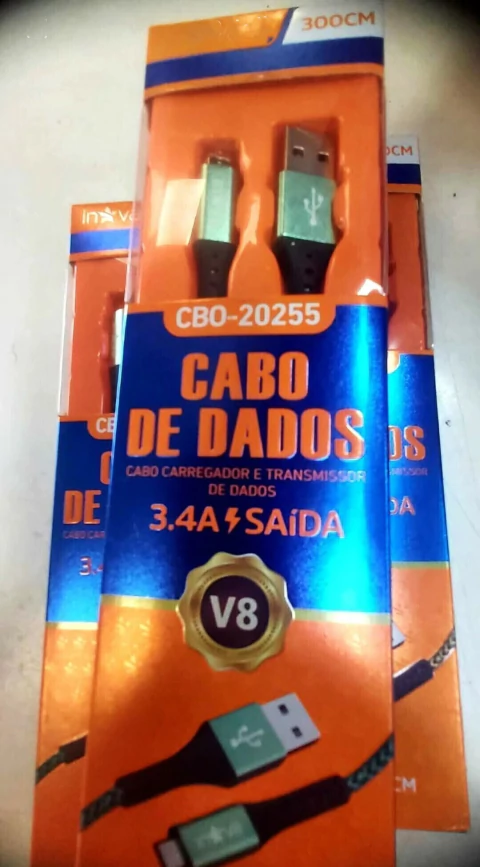 CABO DE DADOS LIGHTNING INOVA 3 METROS