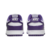 Dunk Low Court Purple na internet
