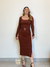 Vestido Canelado