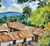 Hermosa pintura de una villa en la finca de Osorio - tienda online