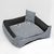 Cama Pet Luxo - Preto e Branco
