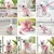 Guia Vestido para cães - floral rosa