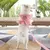 Guia Vestido para cães - floral rosa - Meu Pet.com