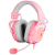 DIADEMA GAMER REDRAGON ZEUS X H510-RGB ROSA LED - comprar en línea