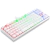 TECLADO GAMER REDRAGON KUMARA K552WKR-SP CON LUCES RAINBOW SWITCH ROJO EN ESPAÑOL BLANCO - comprar en línea