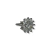 Anillo Cristal plateado - Paula designs & jewelry
