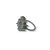 Imagen de Anillo Cristal plateado