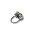 Anillo Cristal plateado - tienda en línea
