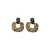 Aretes bicolor - comprar en línea