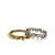 Pulsera italiana con corazones dorada - Paula designs & jewelry